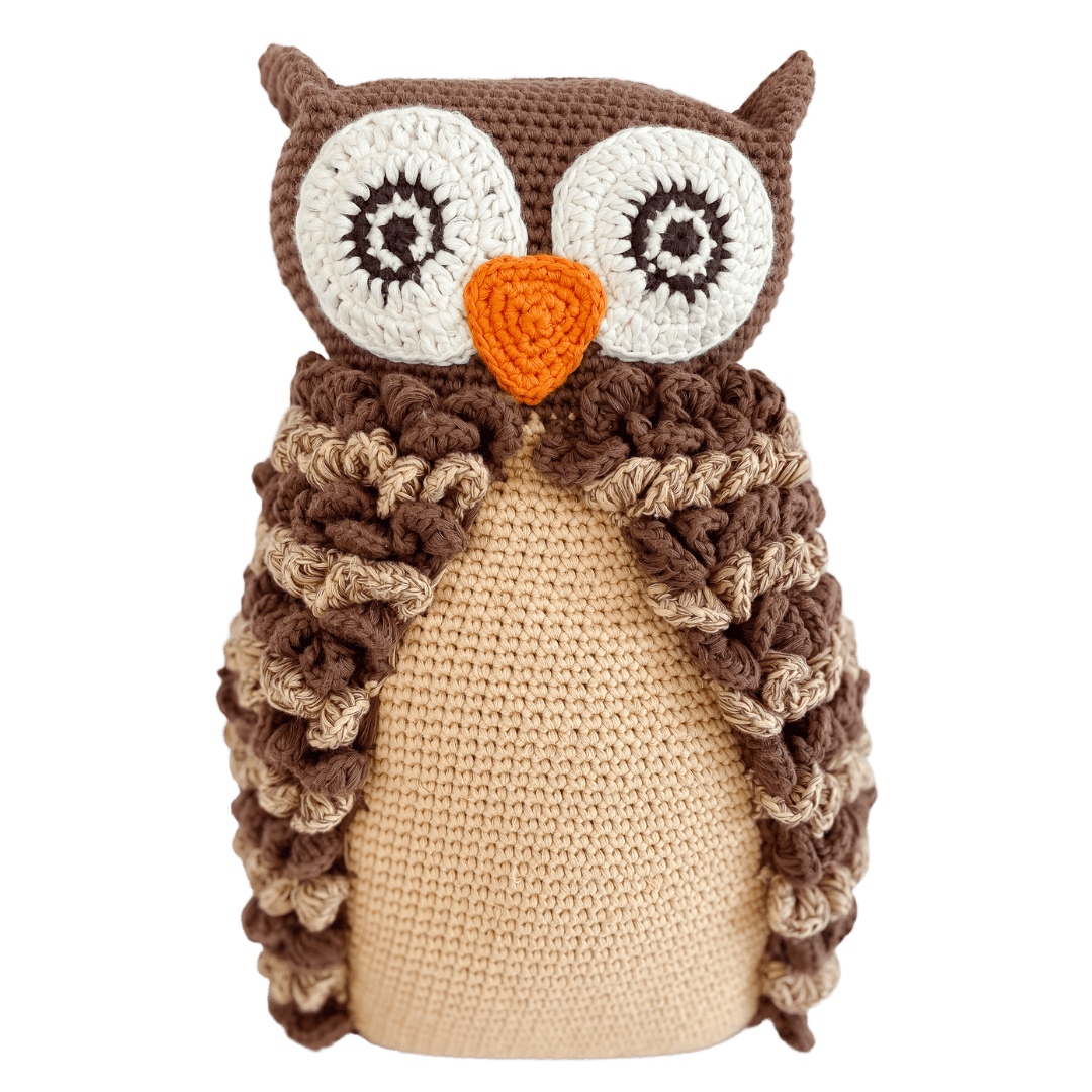 Barney the owl - brown